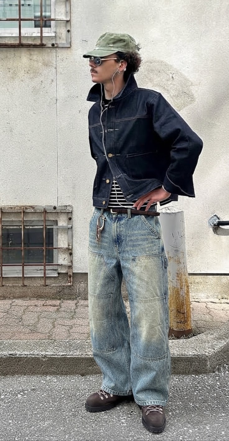 DICKIES DOUBLE KNEE WORKEAR DENIM (32/ M)