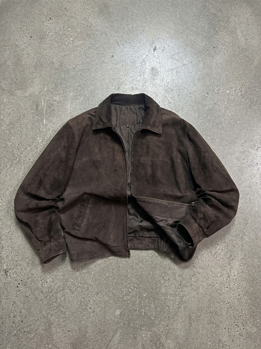 HARRINGTON LUXURY BROWN LEATHER (L/M)