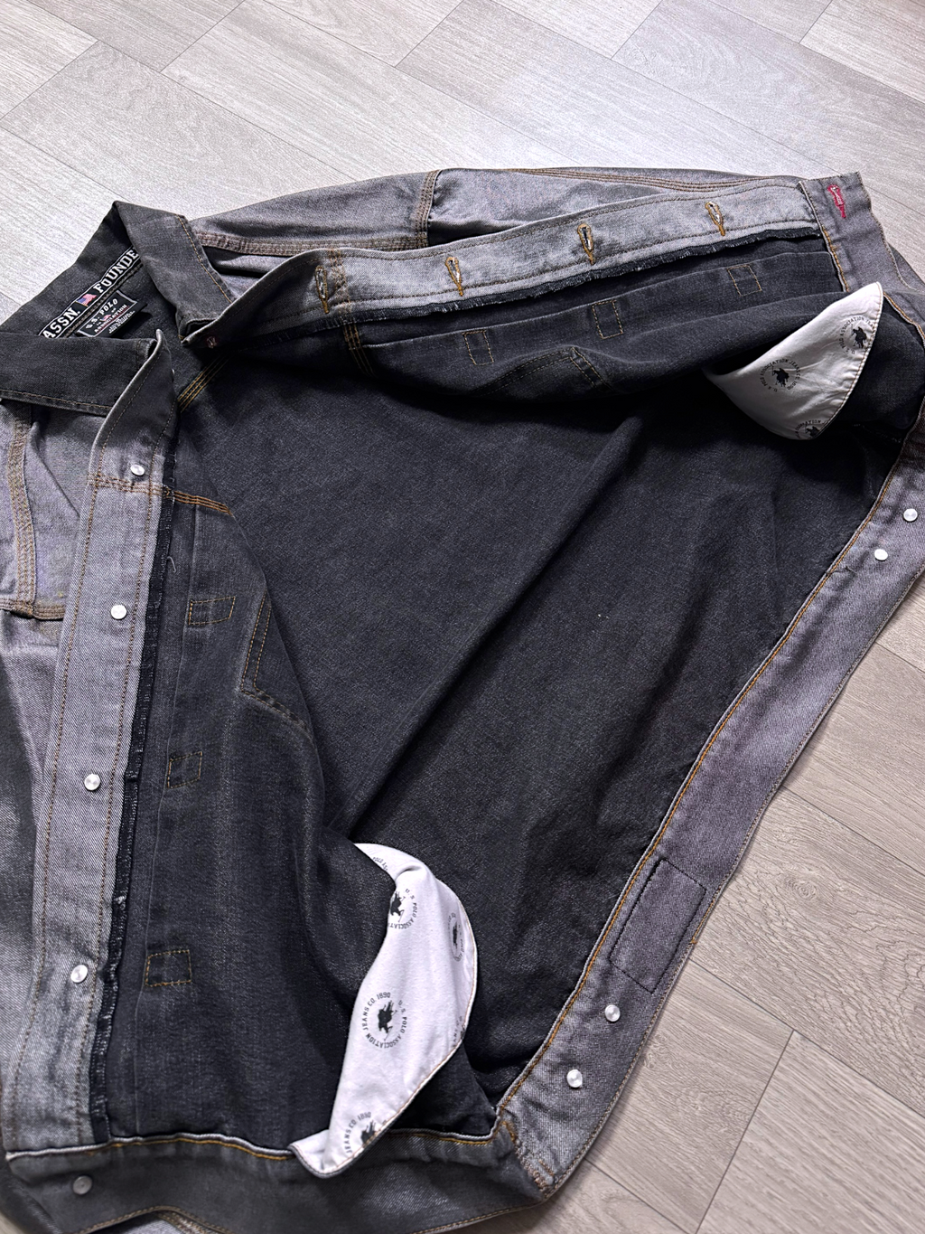US POLO ASSN DENIM LUXURY JACKET(M)