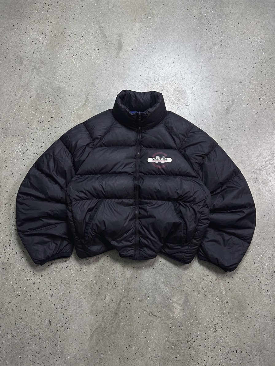 NÁUTICA COMPETITION BLACK PUFFER JACKET