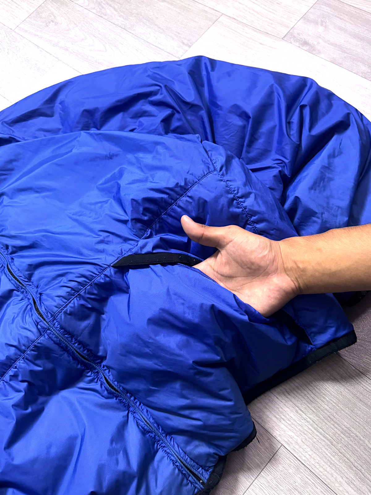 NÁUTICA COMPETITION BLACK PUFFER JACKET