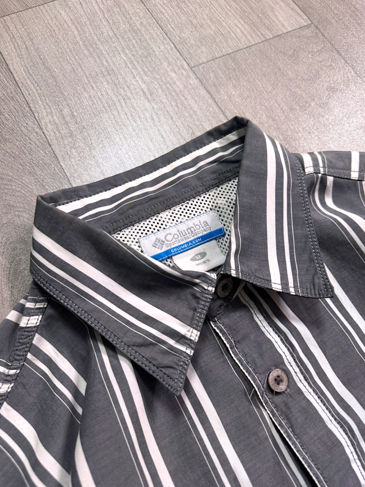 COLUMBIA VTG FISHING SHIRT (M)