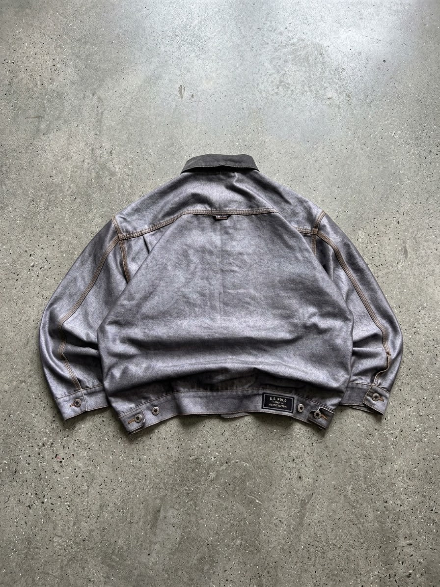 US POLO ASSN DENIM LUXURY JACKET(M)