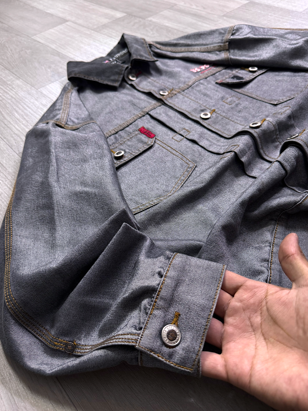 US POLO ASSN DENIM LUXURY JACKET(M)