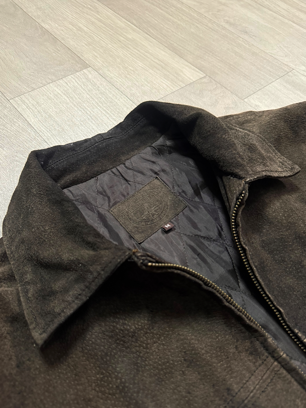 HARRINGTON LUXURY BROWN LEATHER (L/M)