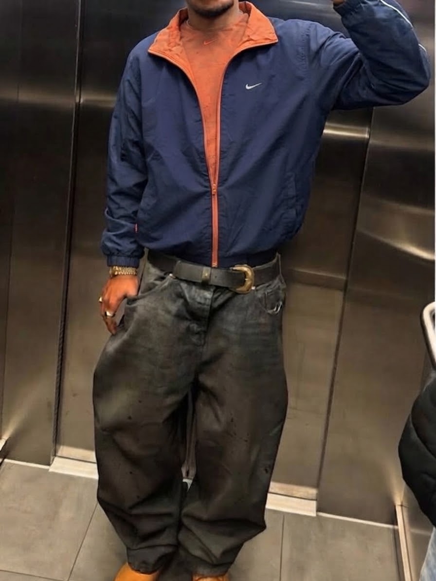 NIKE REVERSIBLE VTG JACKET (S/M)
