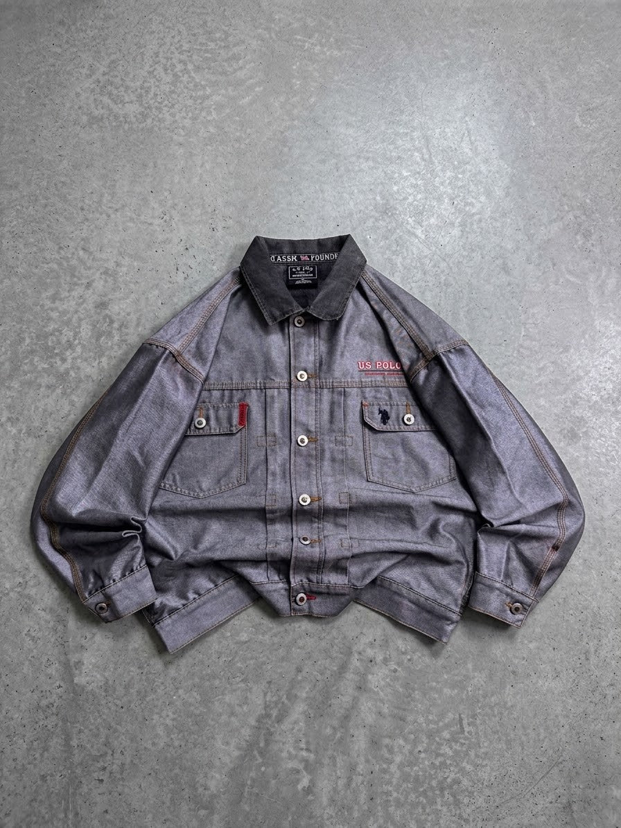 US POLO ASSN DENIM LUXURY JACKET(M)