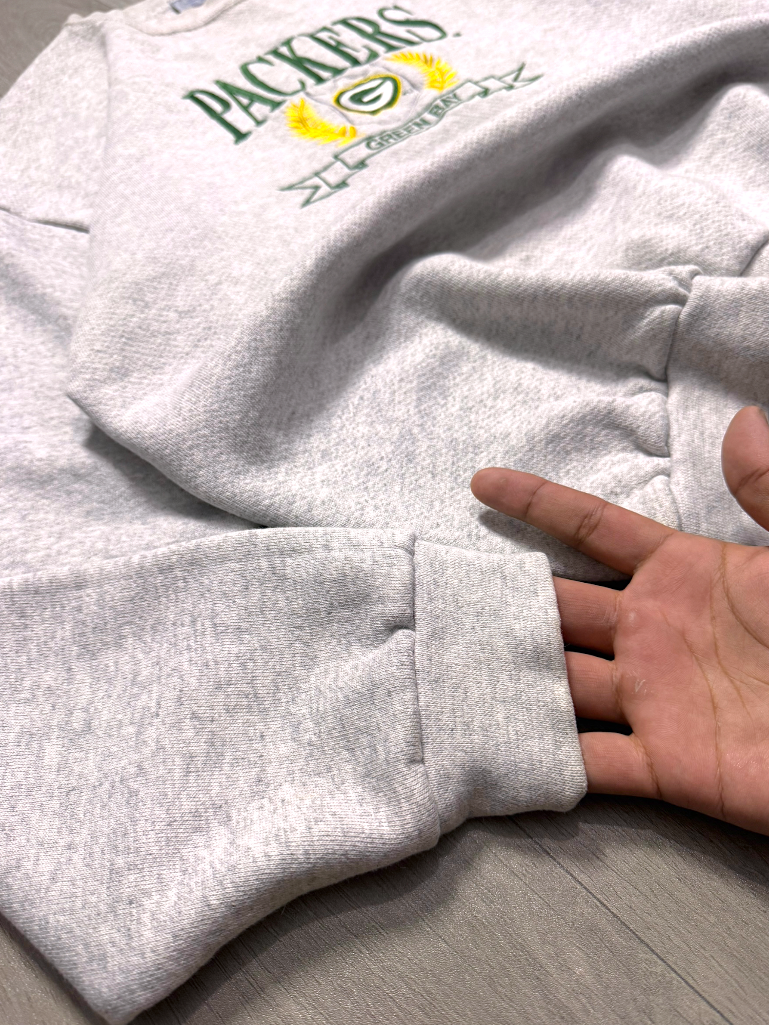 HEAVY WEIGHT TEAM PACKERS CREWNECK (M)