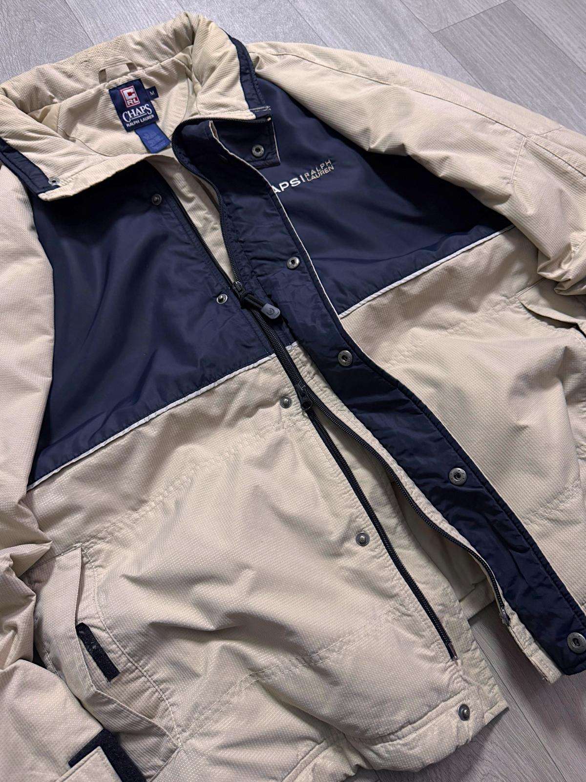 CHAPS RALPH LAUREN OUTDOOR IMPERMEABLE JACKET(L)