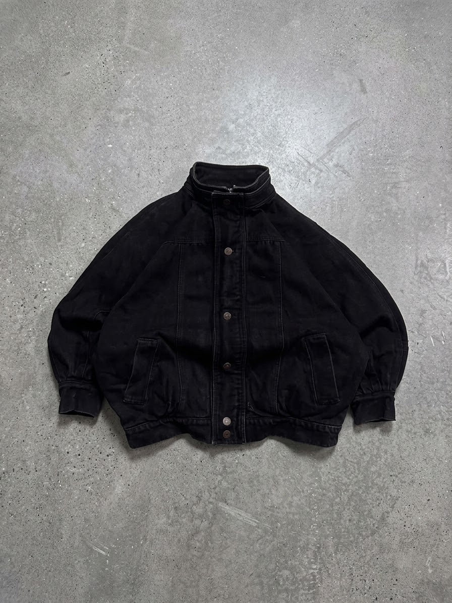 DARK LUXURY DENIM BOXY JACKET (S)