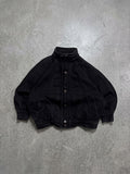 DARK LUXURY DENIM BOXY JACKET (S)