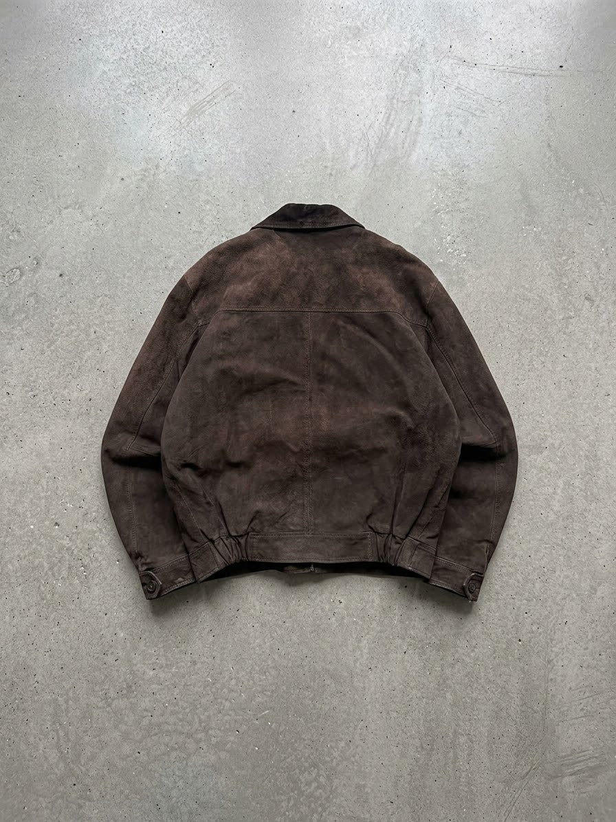 HARRINGTON LUXURY BROWN LEATHER (L/M)