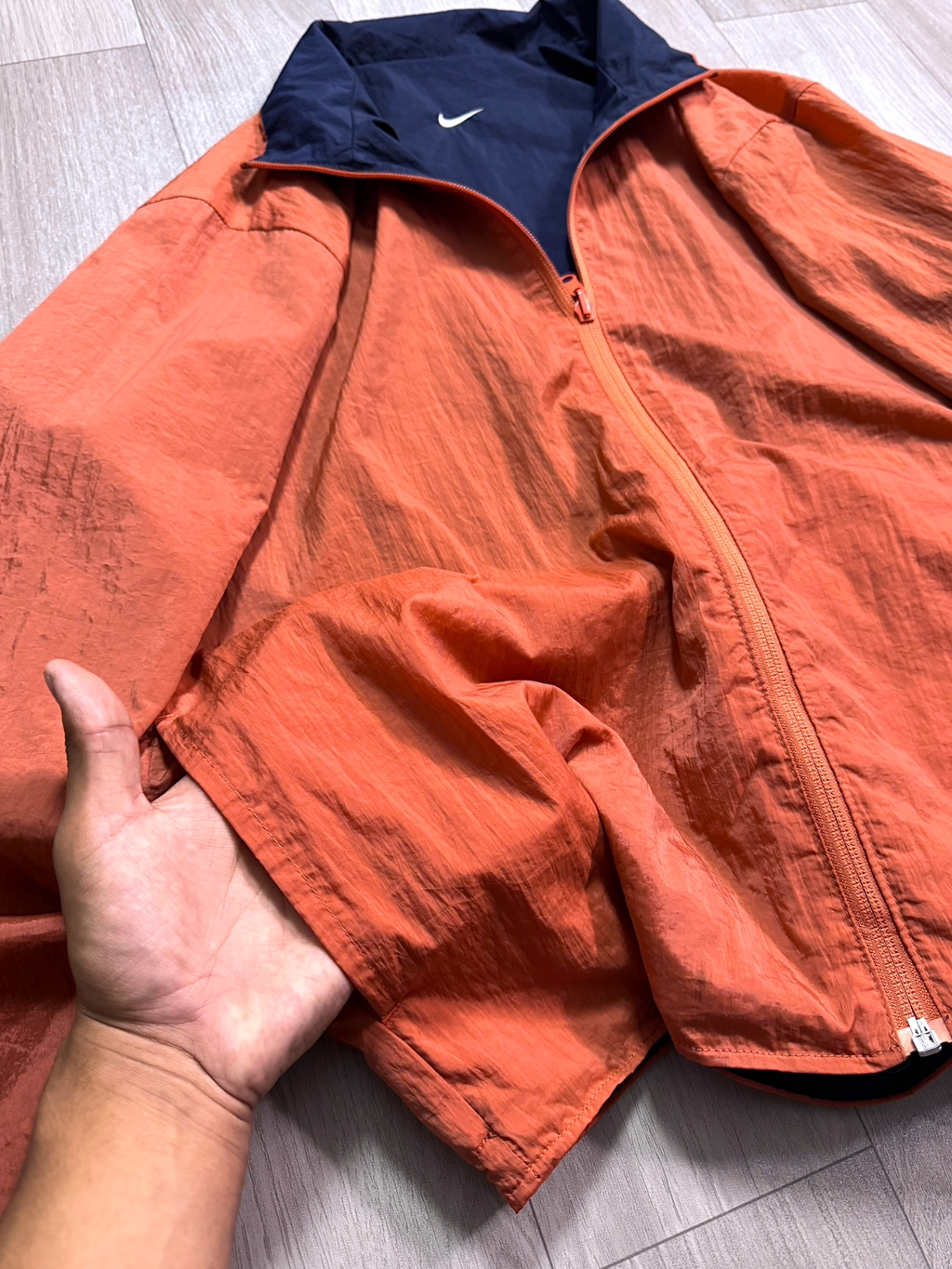 NIKE REVERSIBLE VTG JACKET (S/M)