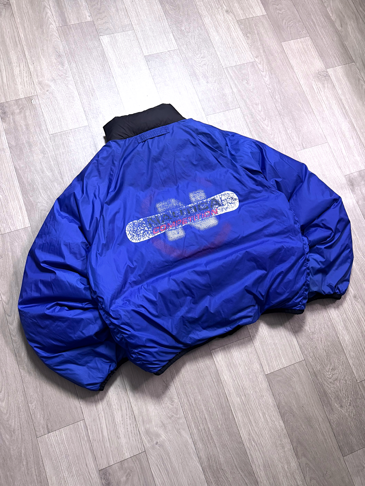 NÁUTICA COMPETITION BLACK PUFFER JACKET