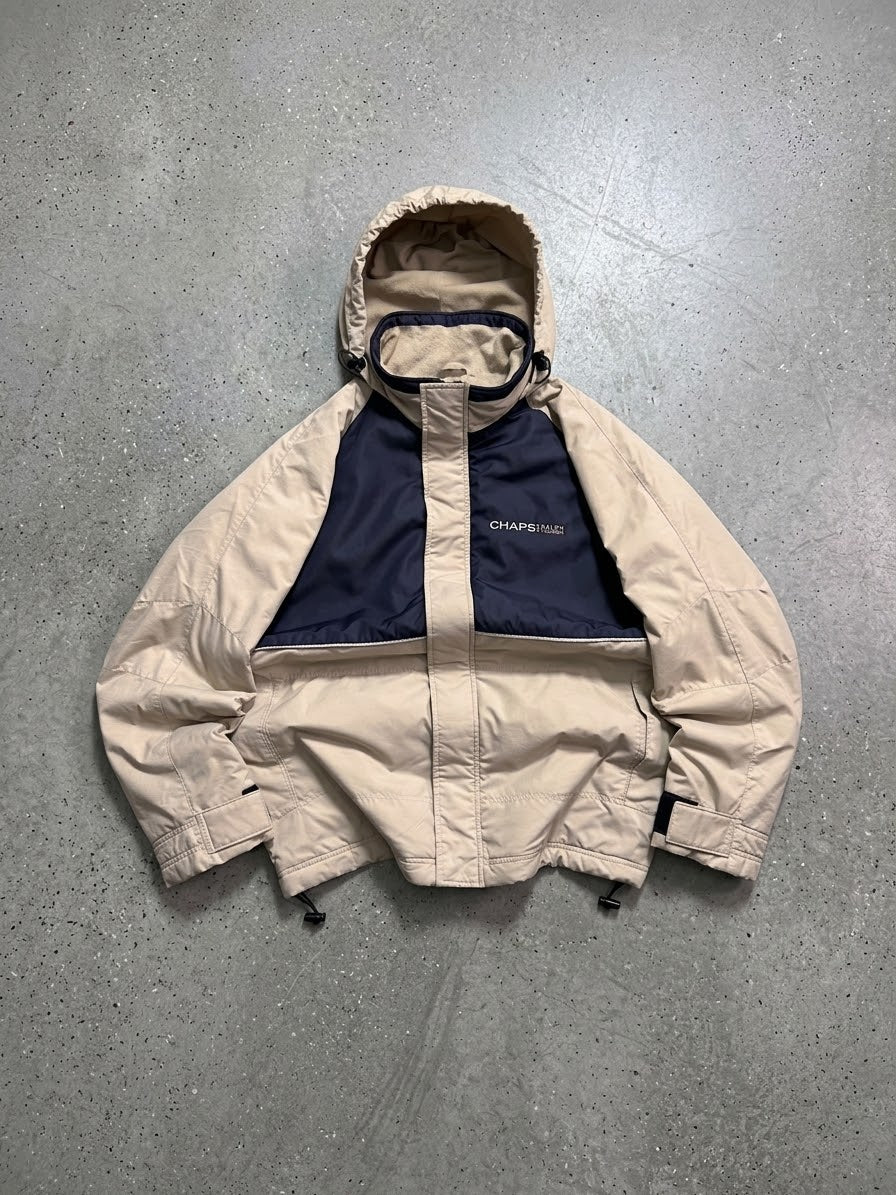CHAPS RALPH LAUREN OUTDOOR IMPERMEABLE JACKET(L)