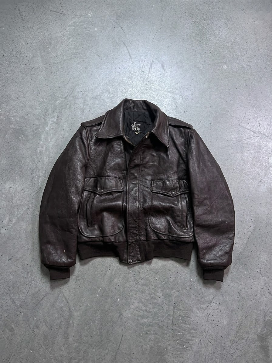 VIATOR VINTAGE LEATHER JACKET (S)
