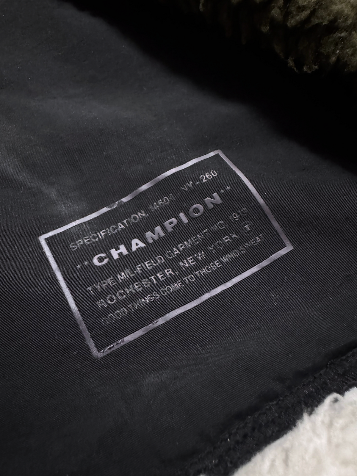 CHAMPION POLAR VTG JACKET (L/XL)