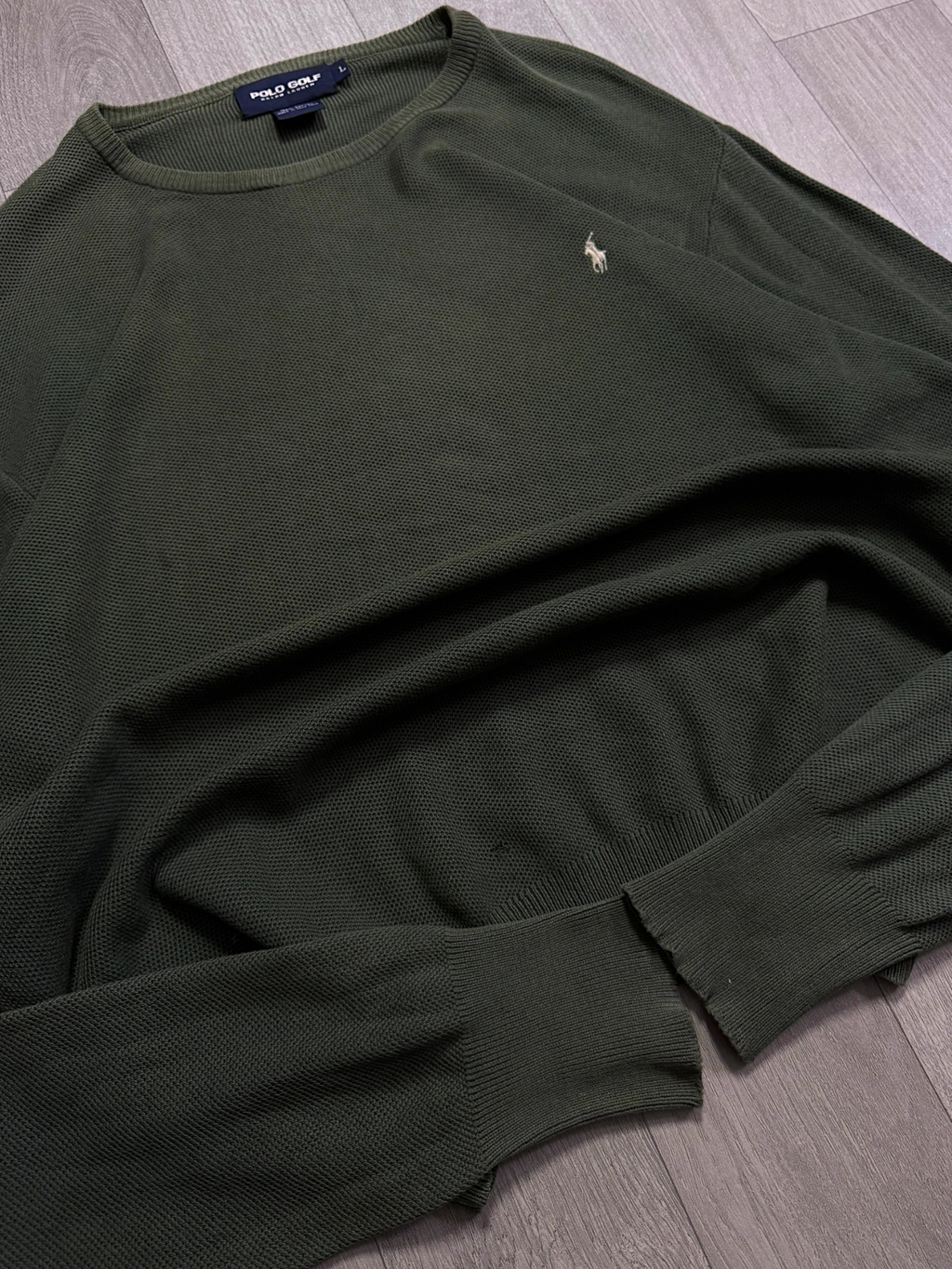 POLO RALPH LAUREN LUXURY LONGSLEEVE(XL/XXL)