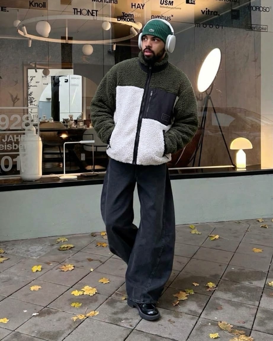 CHAMPION POLAR VTG JACKET (L/XL)