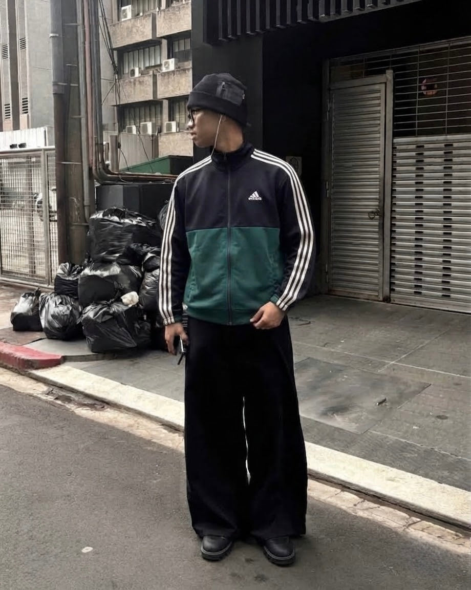 ADIDAS CLASSIC TRACK JACKET (S/M)