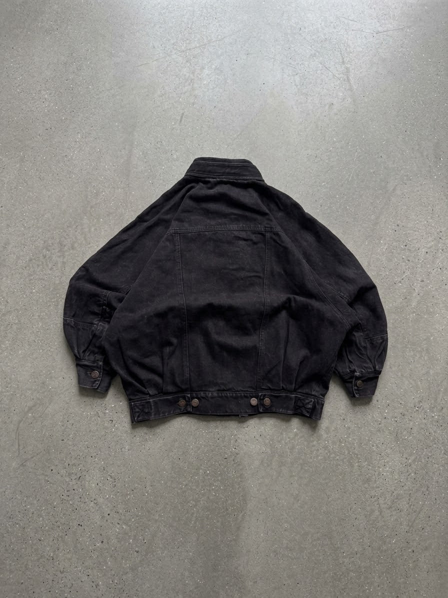 DARK LUXURY DENIM BOXY JACKET (S)