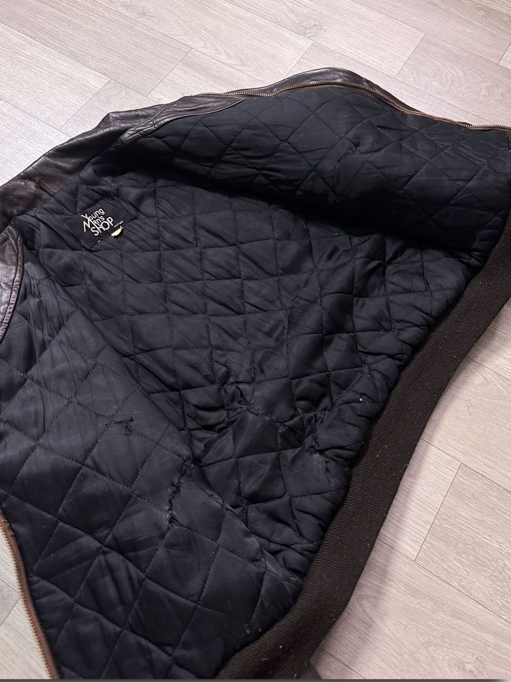 VIATOR VINTAGE LEATHER JACKET (S)