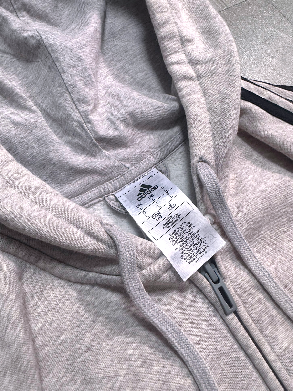 ADIDAS LIGHT CLASSIC FULL ZIP (L)
