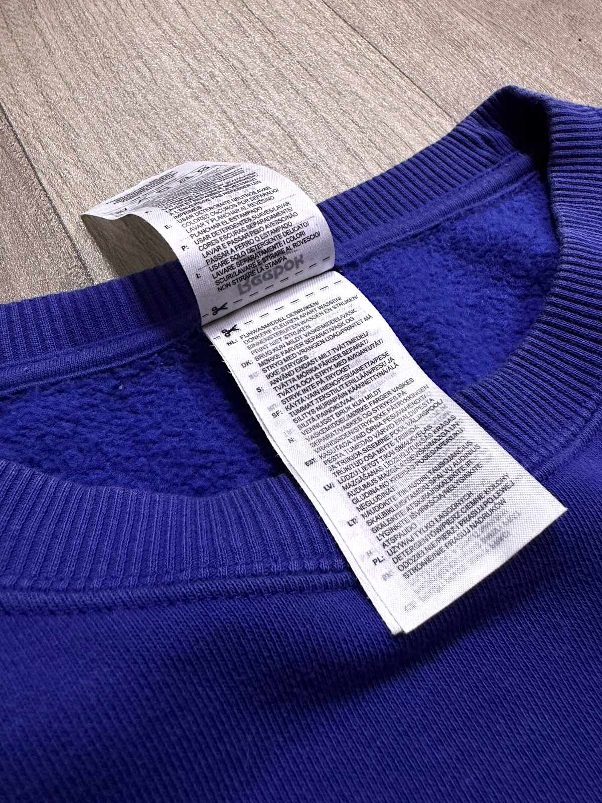 REEBOK BIG LOGO LOONGSLEEVE  va(S/M)