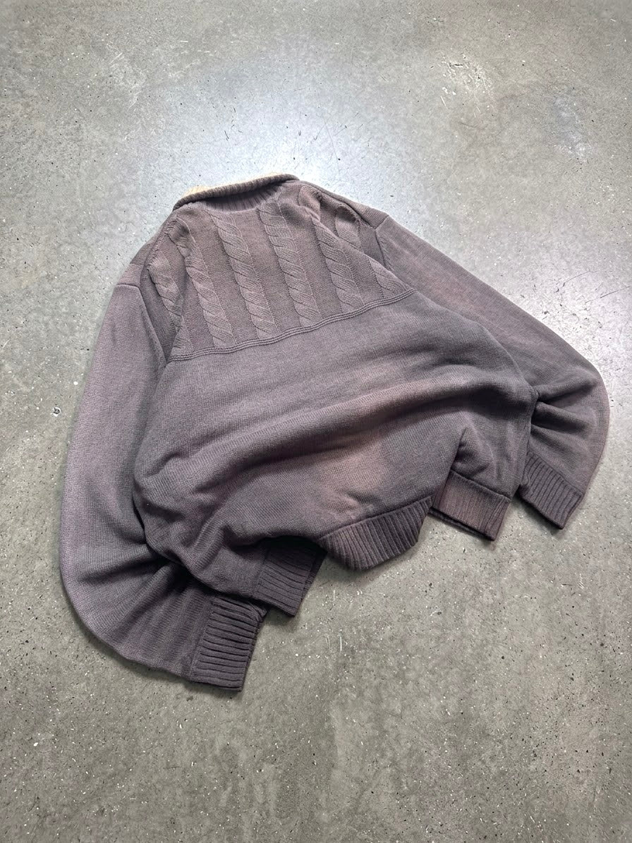 TOMMY HILFIGER LUXURY POLAR SWEATER FULL ZIP (L/XL)