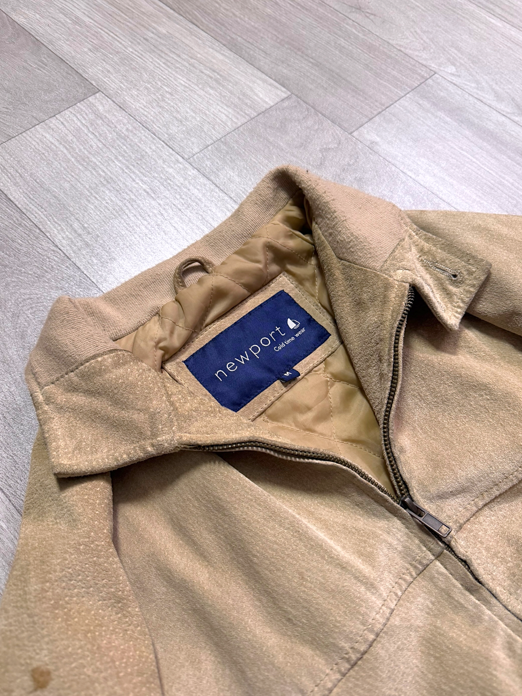 NEWPORT LEATHER HARRINGTON LUXURY BOTTON (M/L)