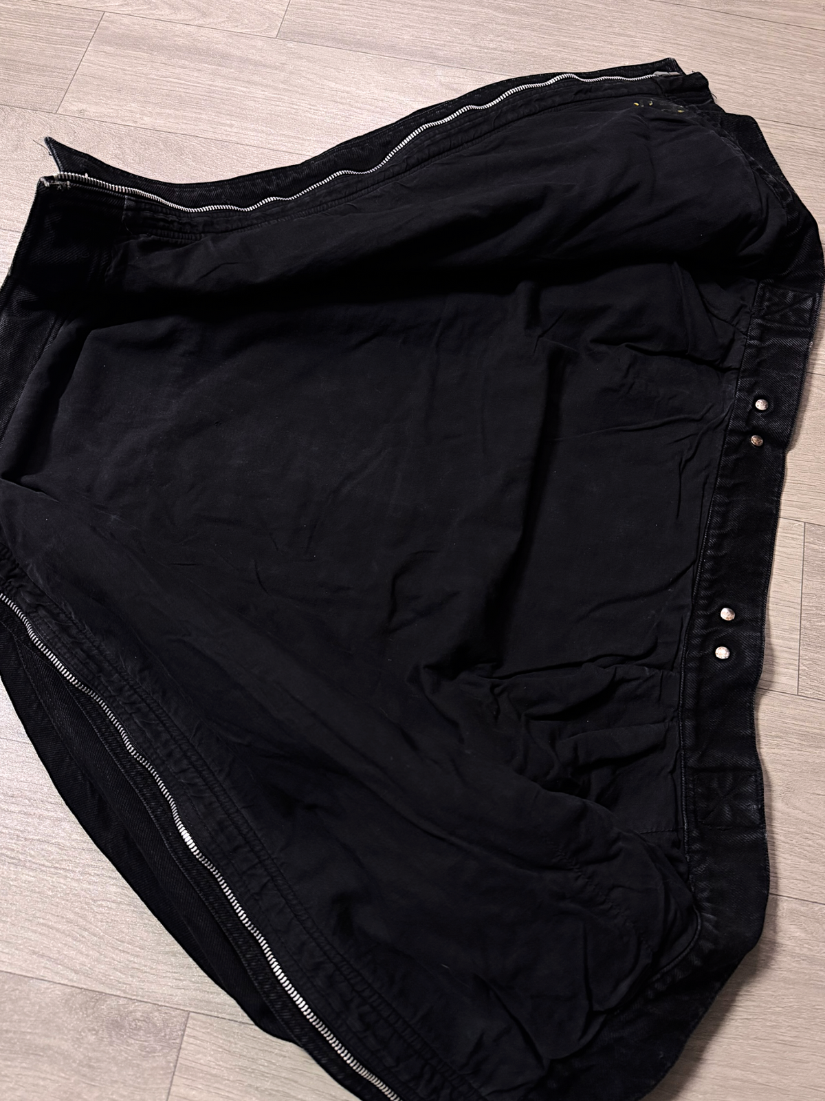 DARK LUXURY DENIM BOXY JACKET (S)