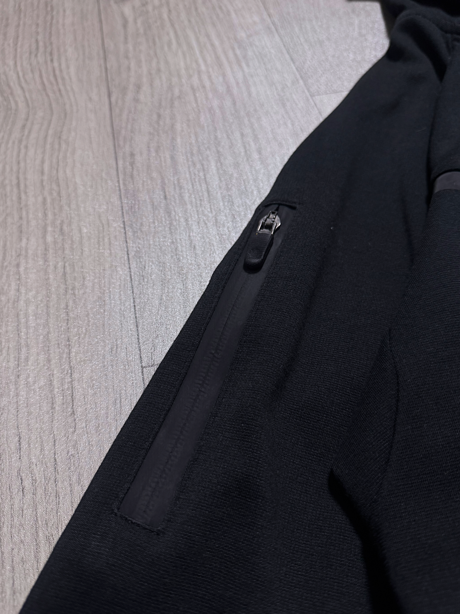 NIKE BLACK FULL ZIP REFLECTIVA (M)