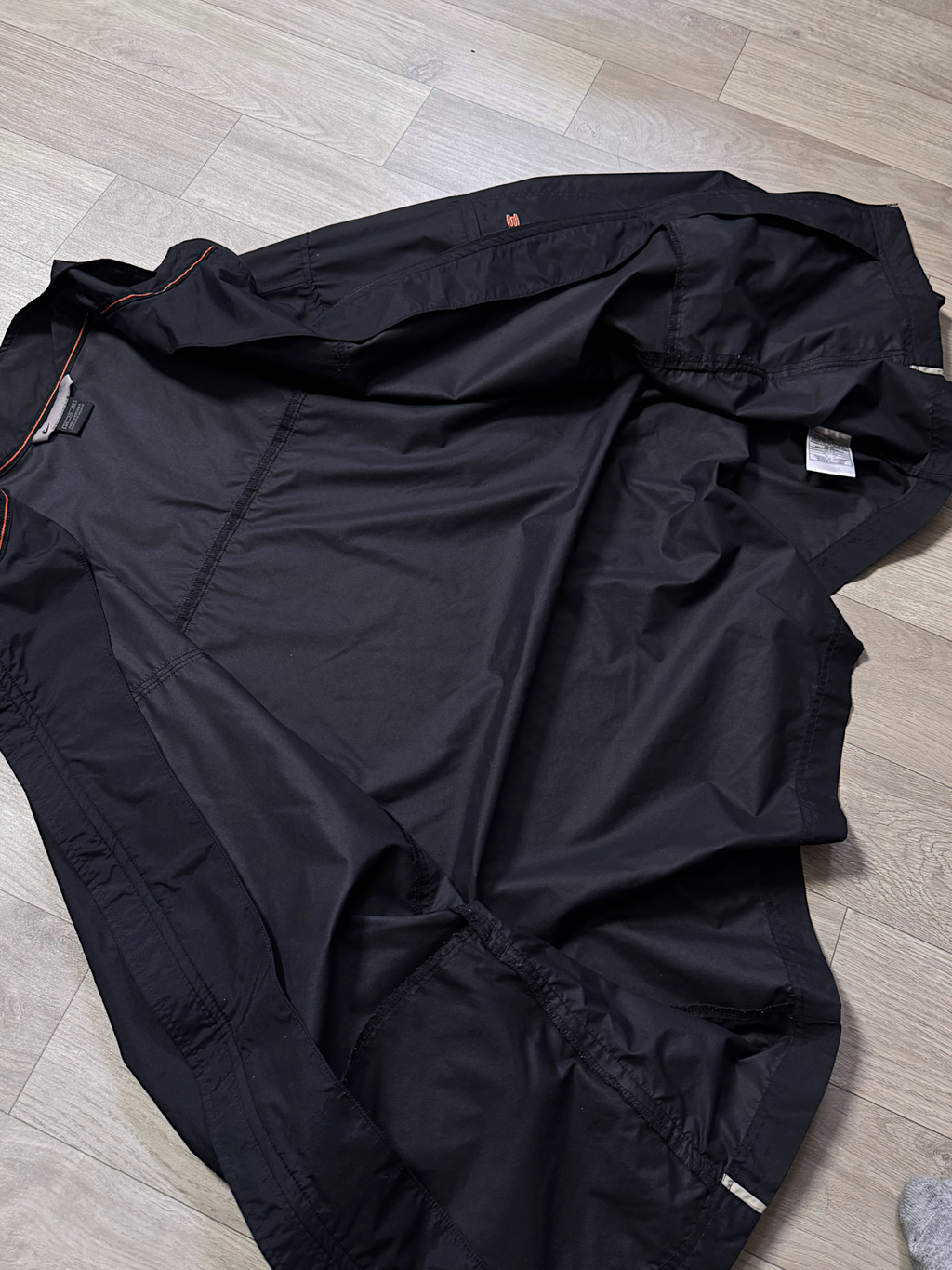 NIKE DARK BLACK TRACK JACKET(XL/XXL)