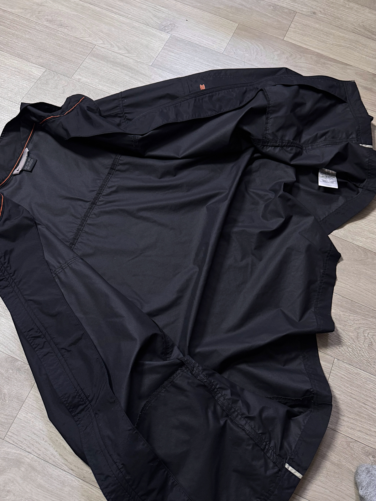 NIKE DARK BLACK TRACK JACKET(XL/XXL)