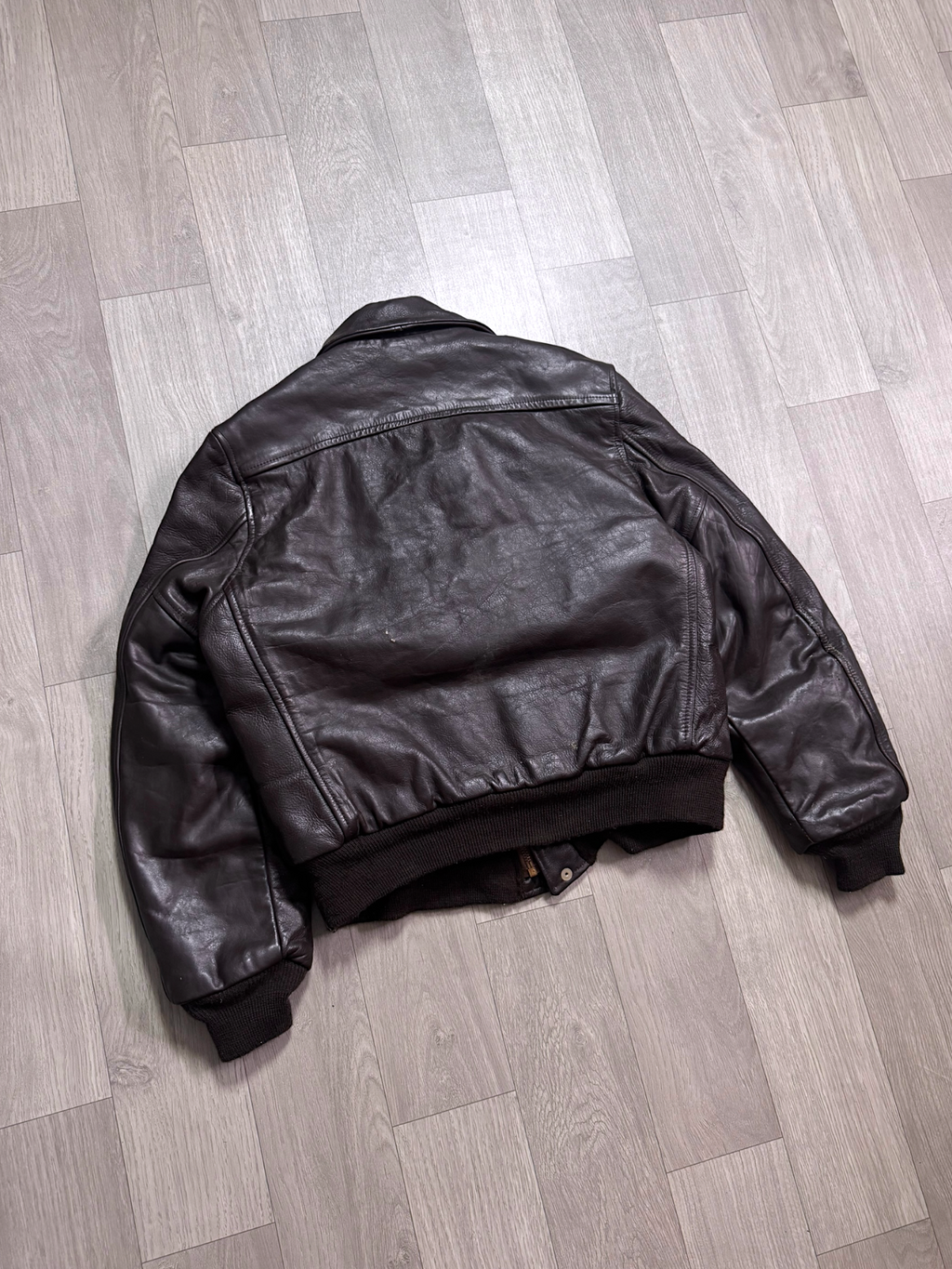 VIATOR VINTAGE LEATHER JACKET (S)