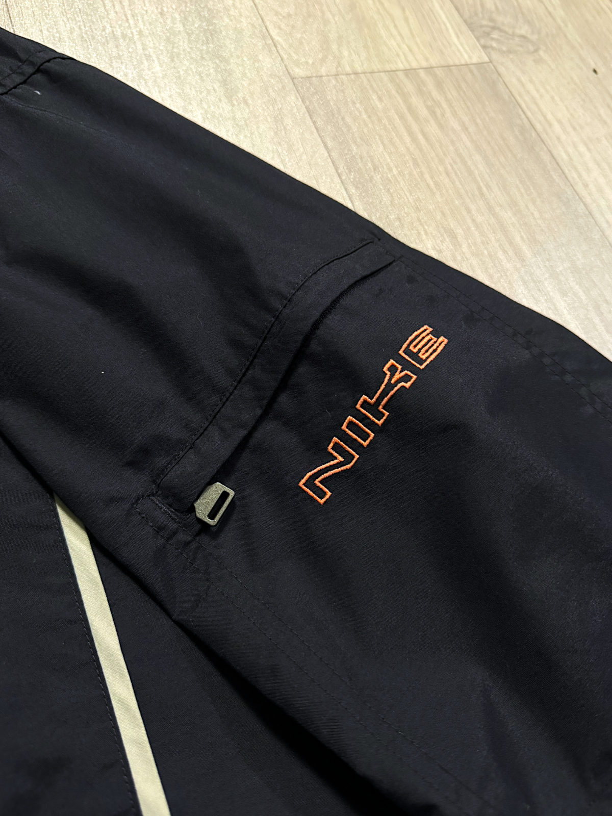NIKE DARK BLACK TRACK JACKET(XL/XXL)