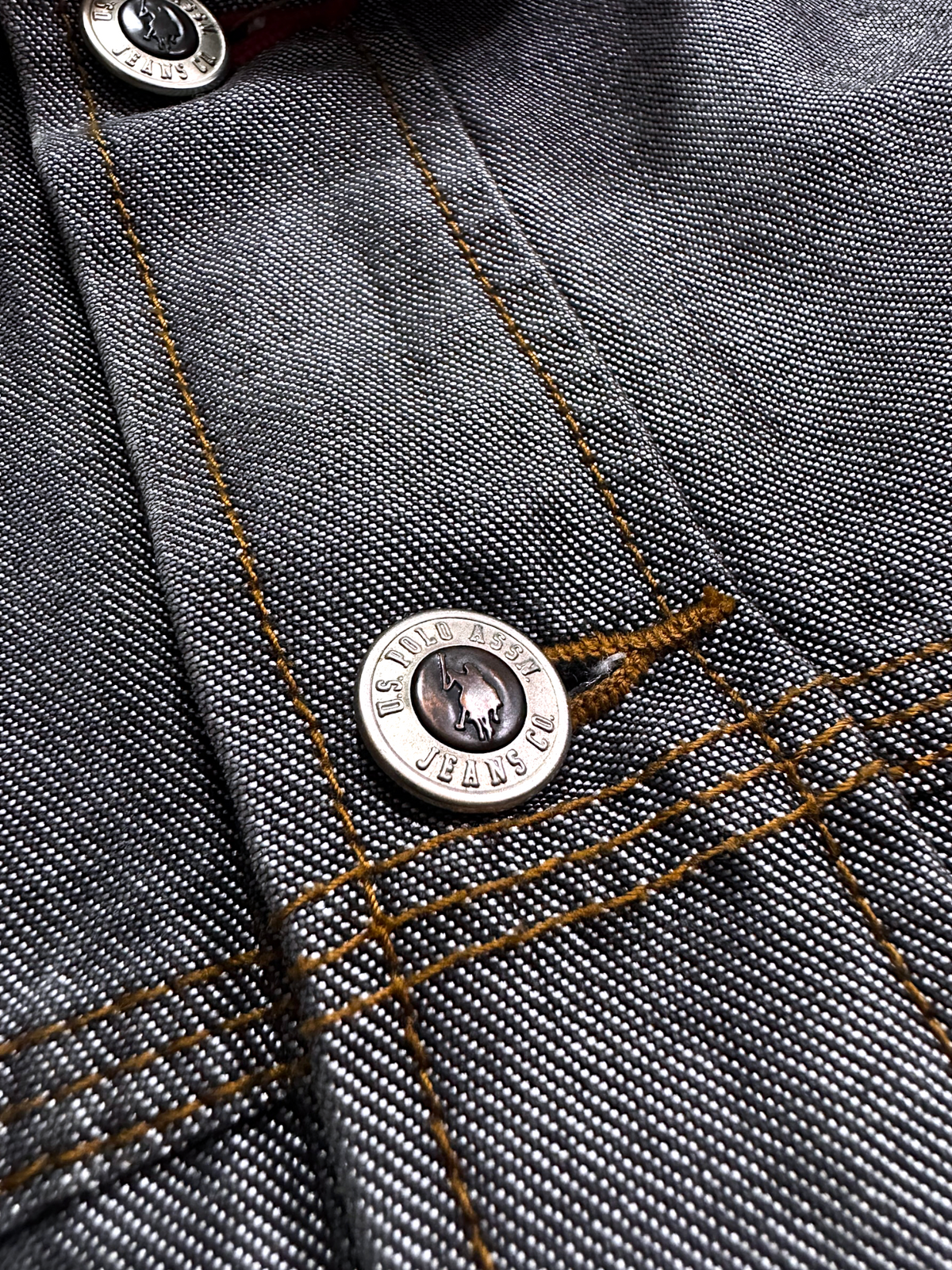 US POLO ASSN DENIM LUXURY JACKET(M)