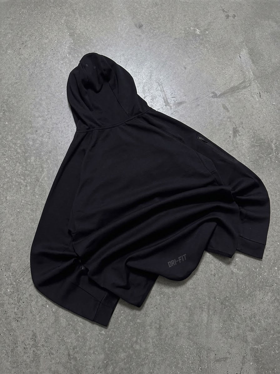 NIKE BLACK FULL ZIP REFLECTIVA (M)