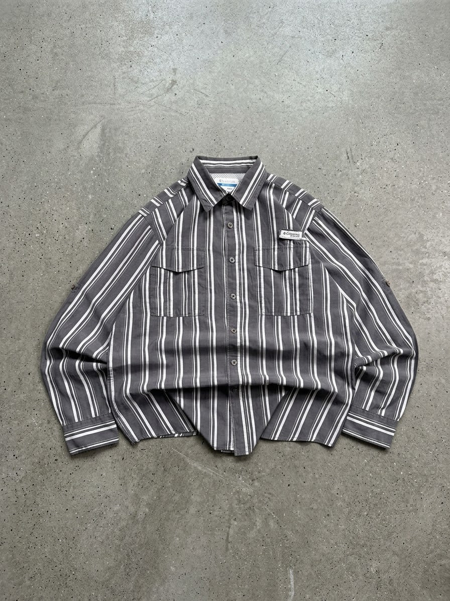 COLUMBIA VTG FISHING SHIRT (M)