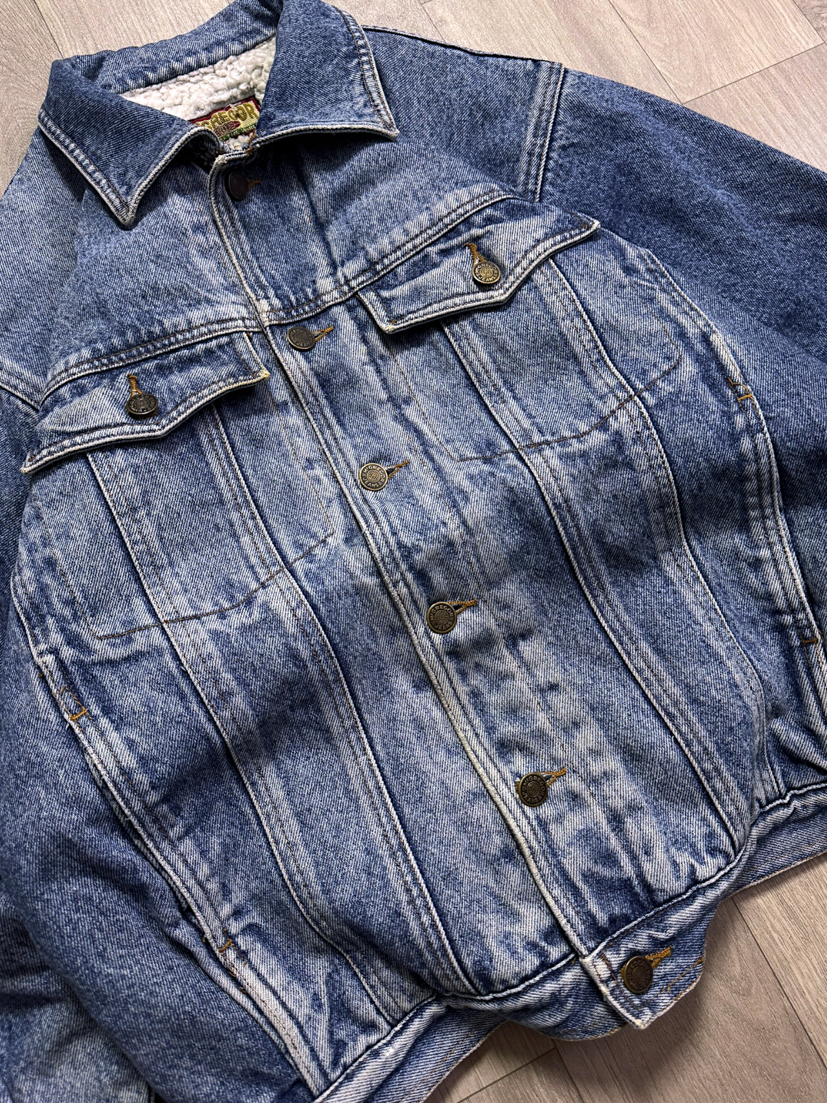 MCGREGOR VTG POLAR DENIM JACKET (L)