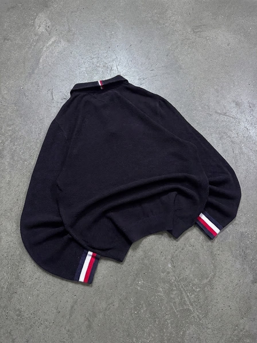 TOMMY HILFIGER LUXURY QUARTER ZIP(L/XL)