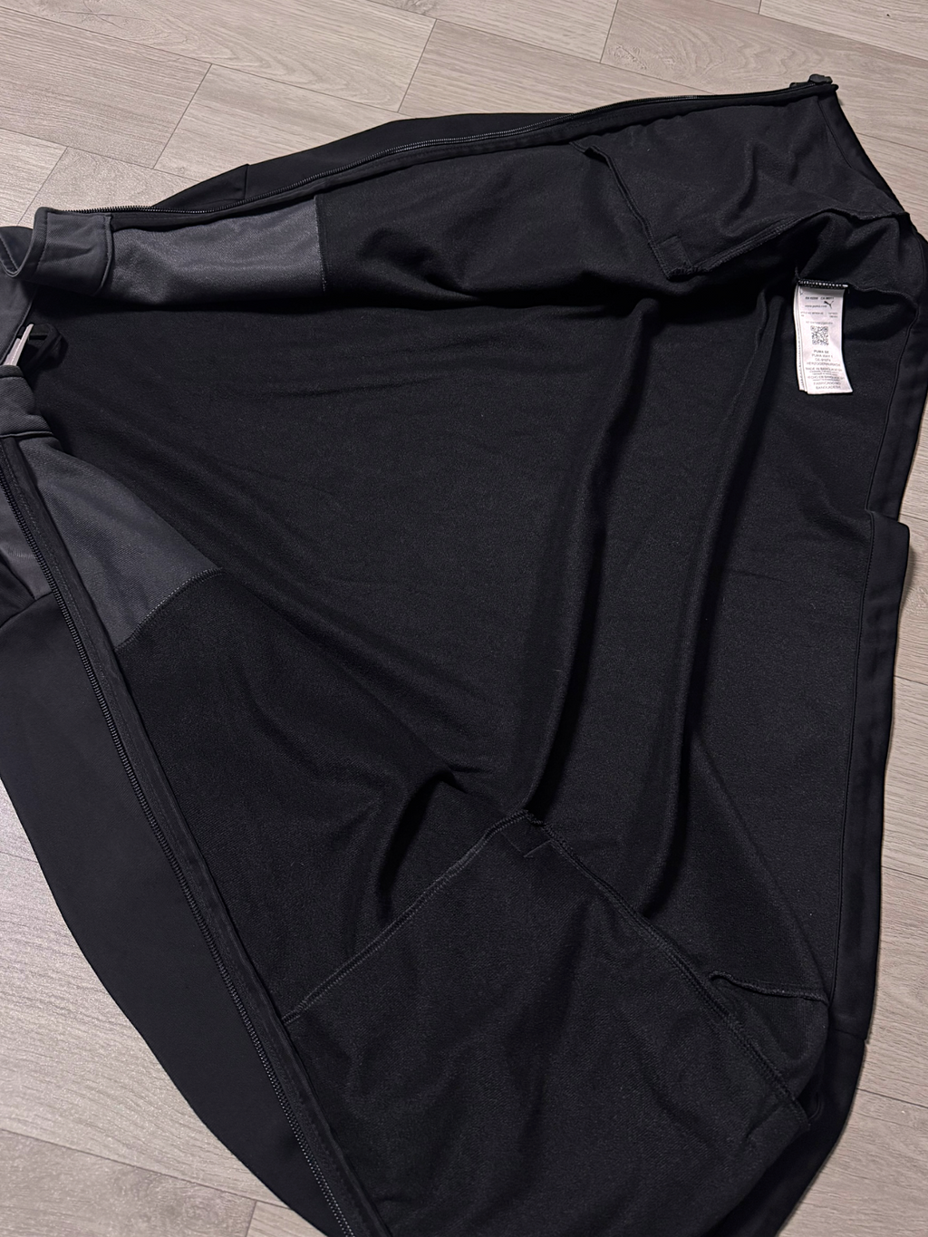 PUMA GRAY TRACK JACKET (L)