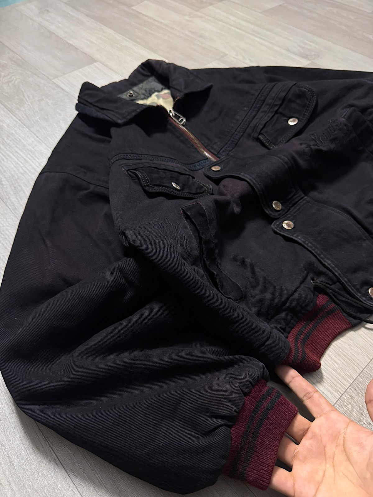 DENIM WORWEAR BOXY JACKET (M/L)