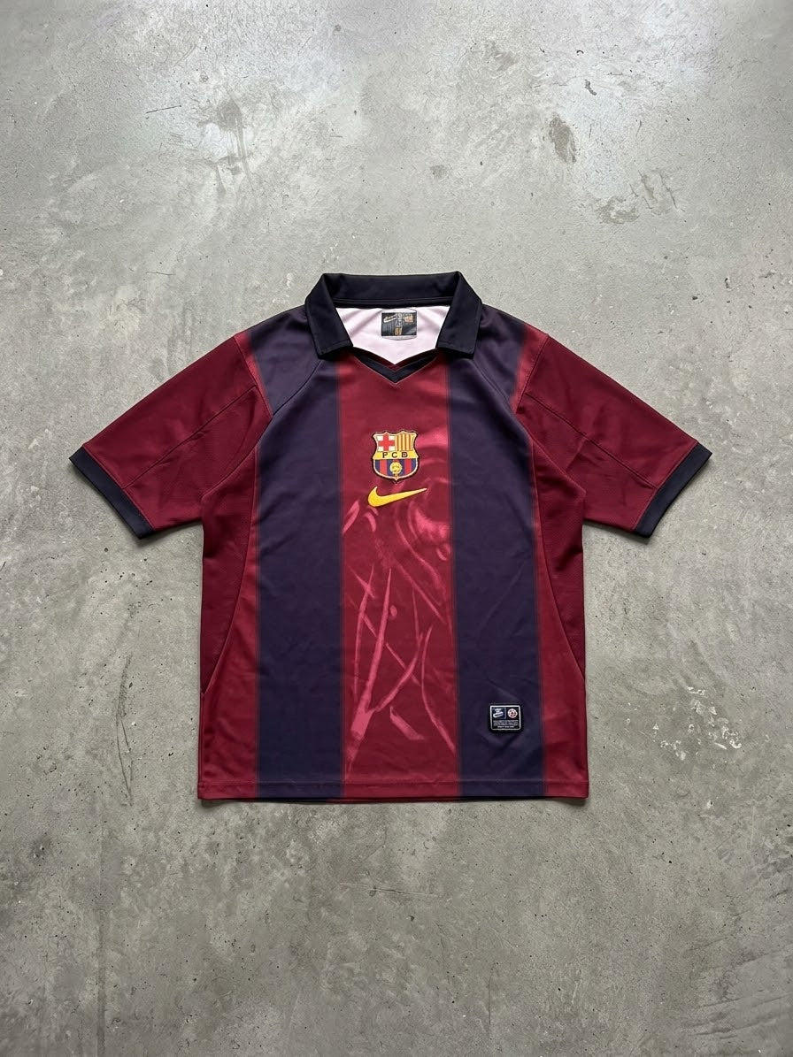 FC BARCELONA DARK VTG JERSEY(M)