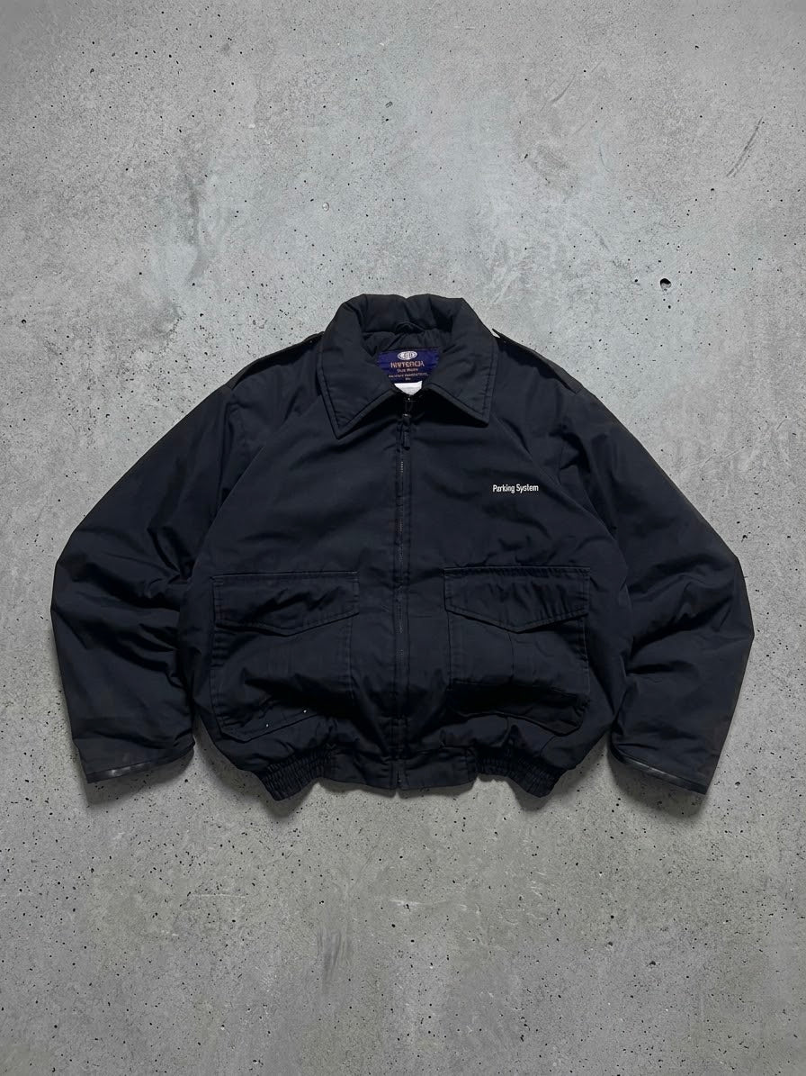 BOXY DARK WORKWEAR BOMBER JACKET (M)
