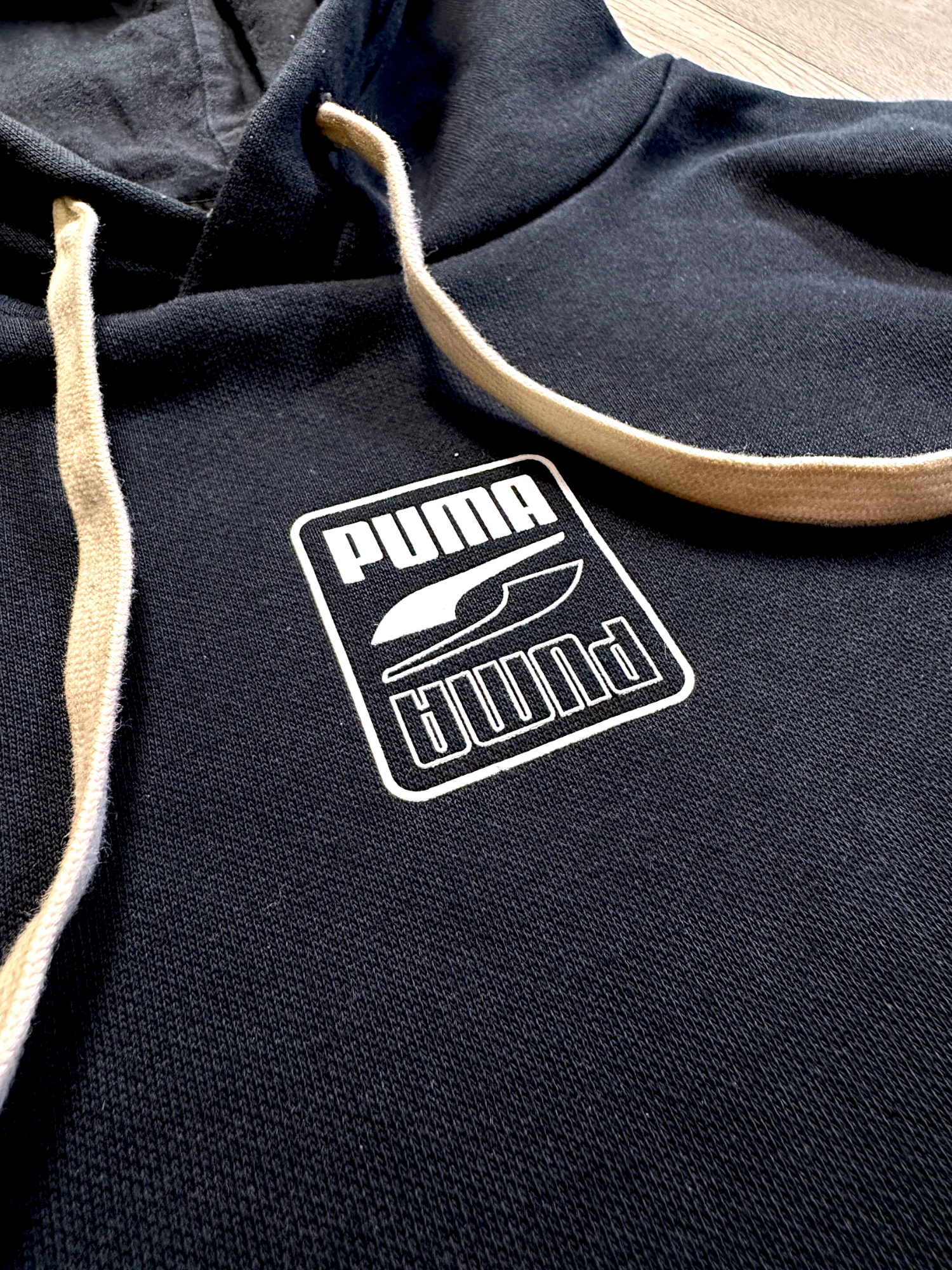 PUMA HOODIE BLACK 200’s POLERA