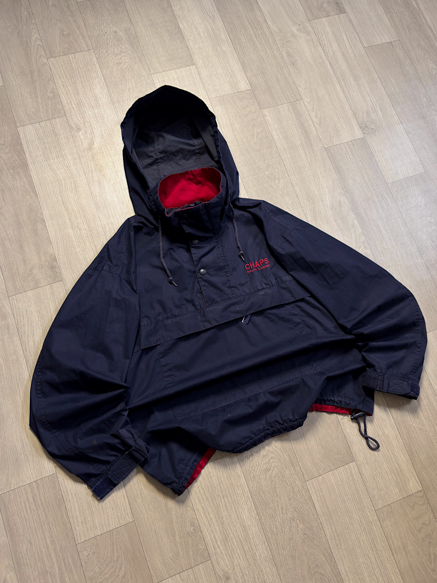 CHAPS RALPH LAUREN VINTAGE TRACK HOODIE