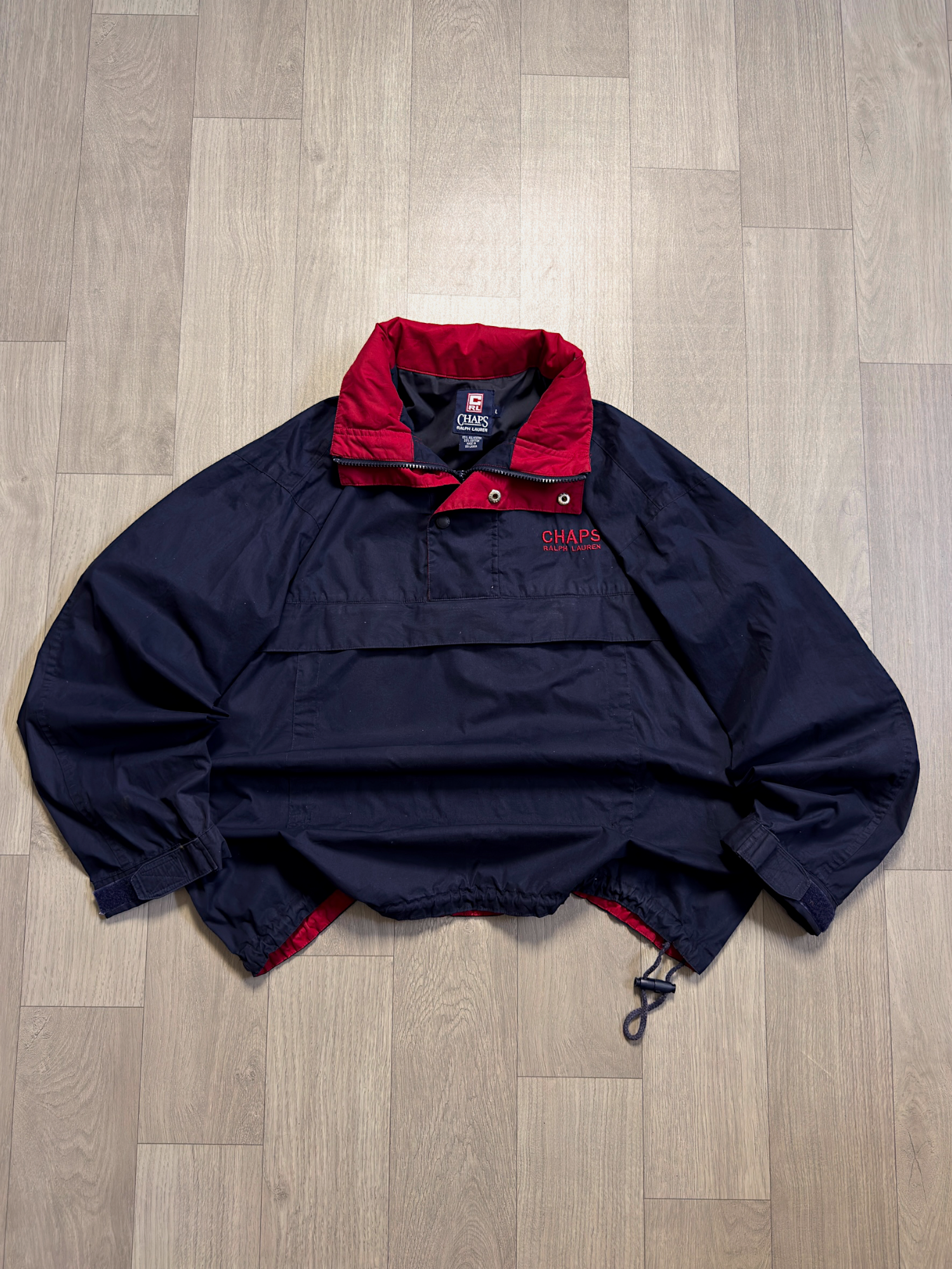 CHAPS RALPH LAUREN VINTAGE TRACK HOODIE