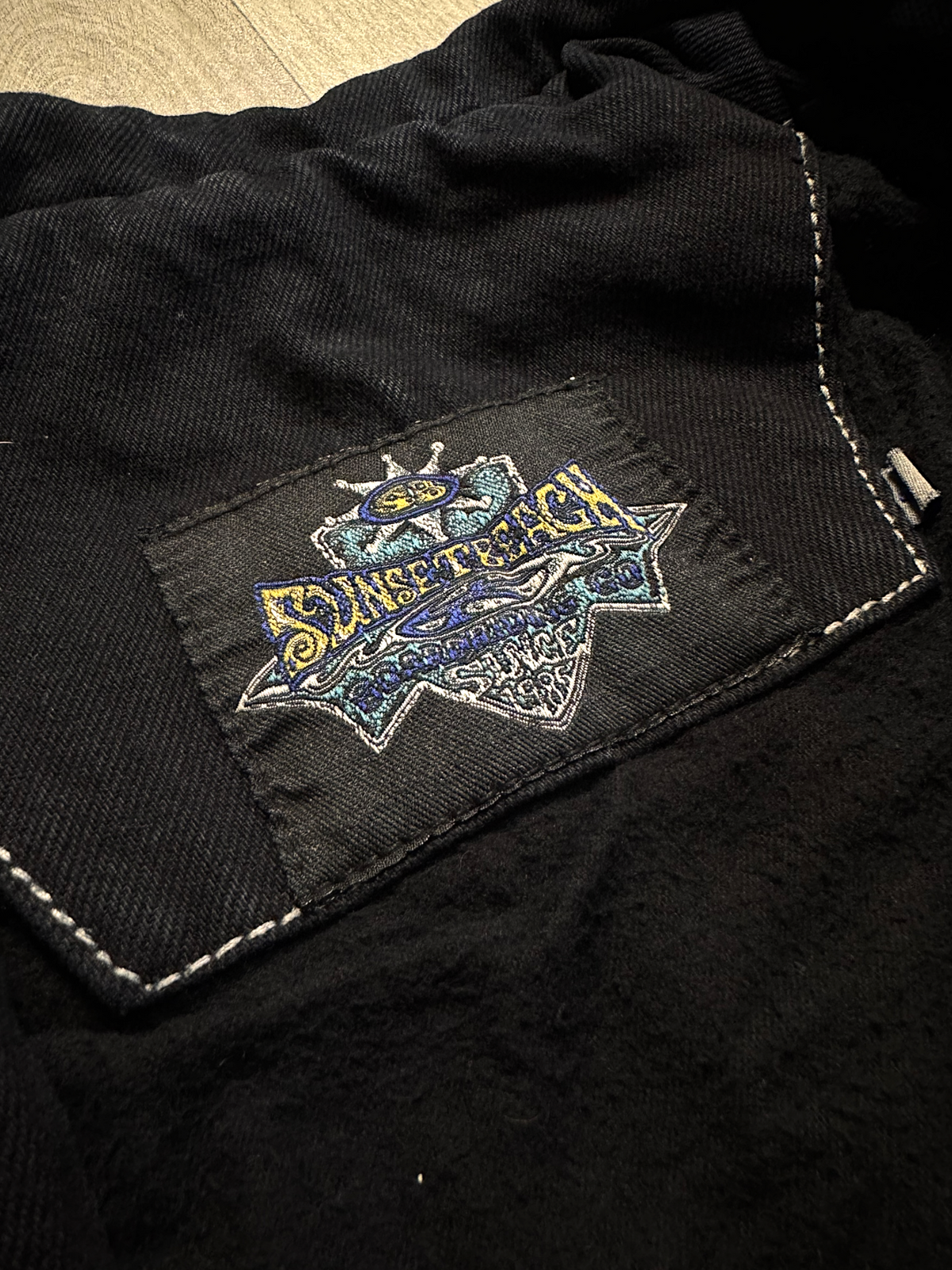SUNSETBEACH VINTAGE DENIM JACKET SKEATER