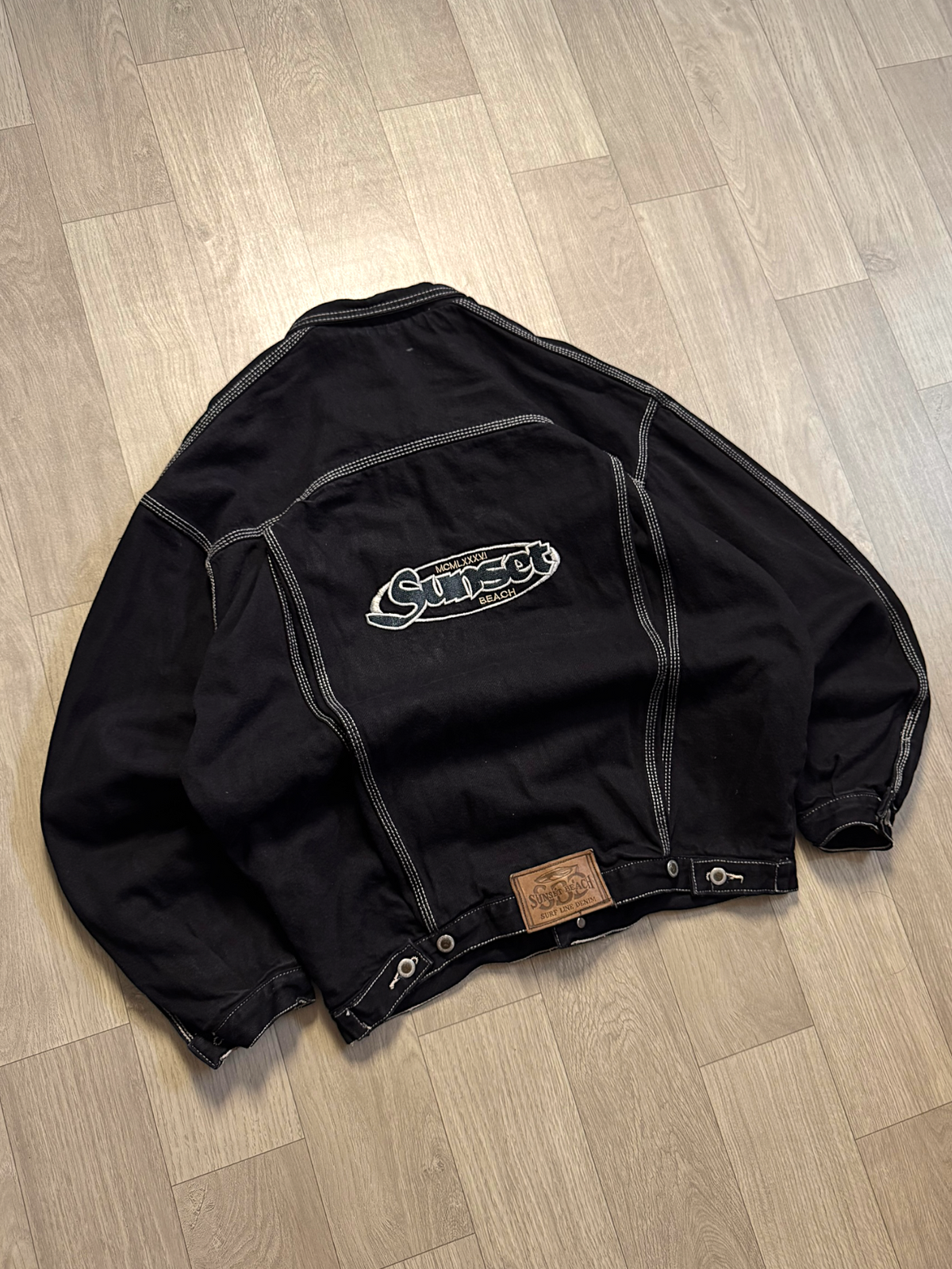 SUNSETBEACH VINTAGE DENIM JACKET SKEATER